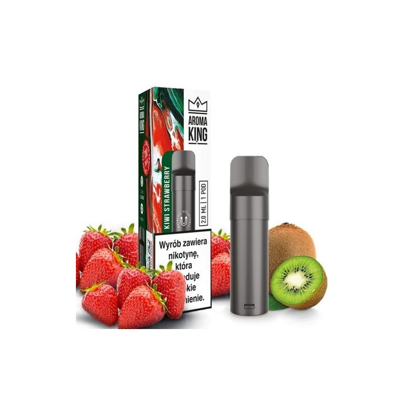 Kartridż Wkład Aroma King Pod - Strawberry Kiwi  | Eliq Vapoteur