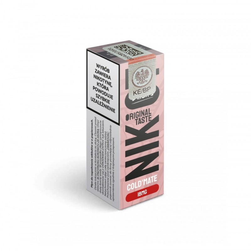 Dillon's Nikot E-liquid 10ml - COLD'MATE 18mg | EliqVapoteur