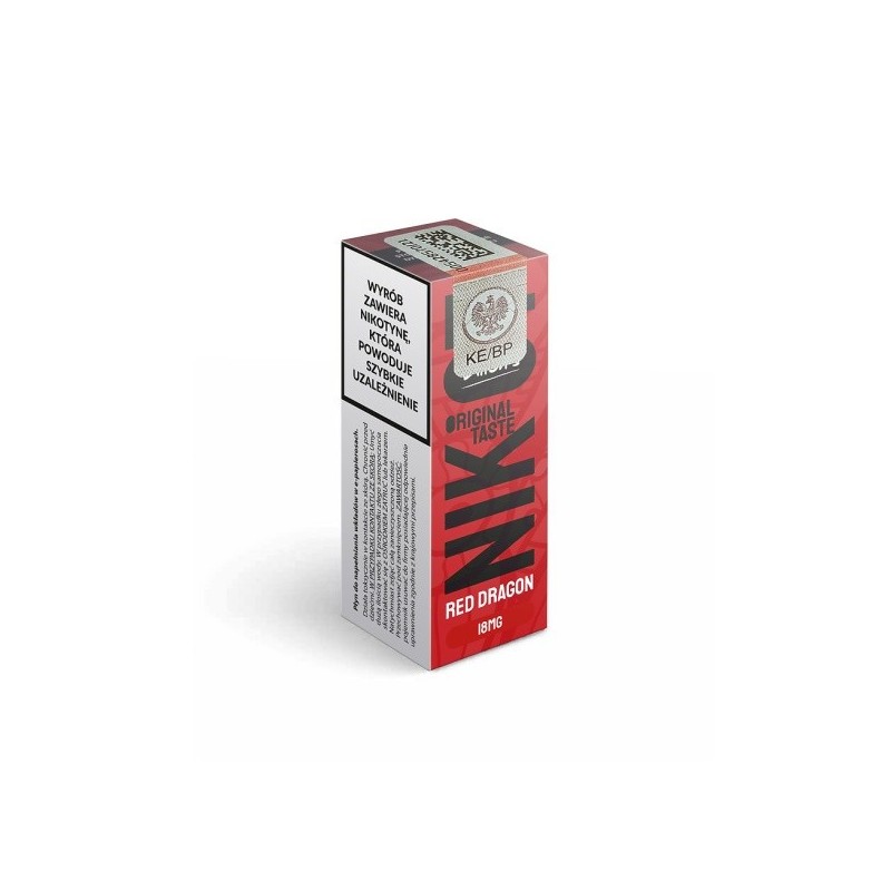 E-liquide Dillon's Orginal 10ml - RED DRAGON 6mg | EliqVapoteur