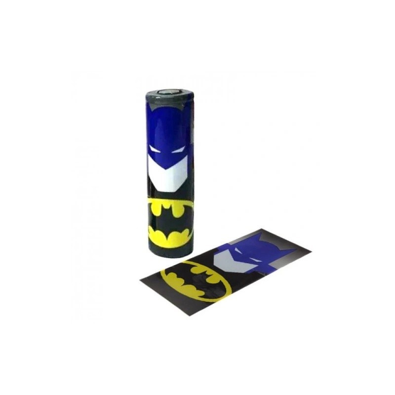 Batman Battery Wrap for 18650 Battery | EliqVapoteur