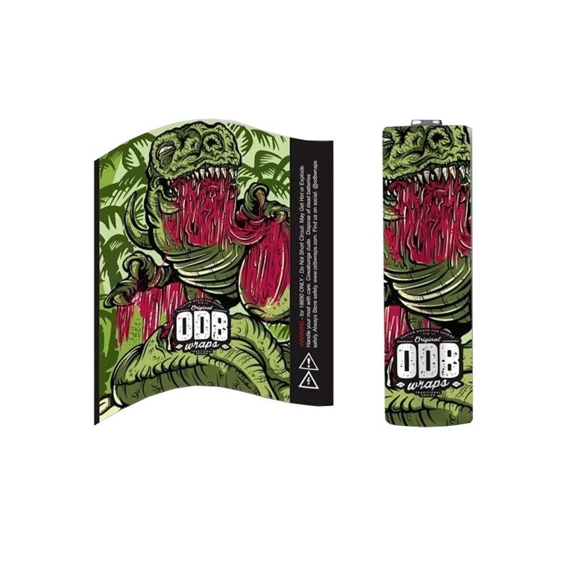 T-Shirt - Dinosaur - Heat Shrink for 18650 Battery | EliqVapoteur