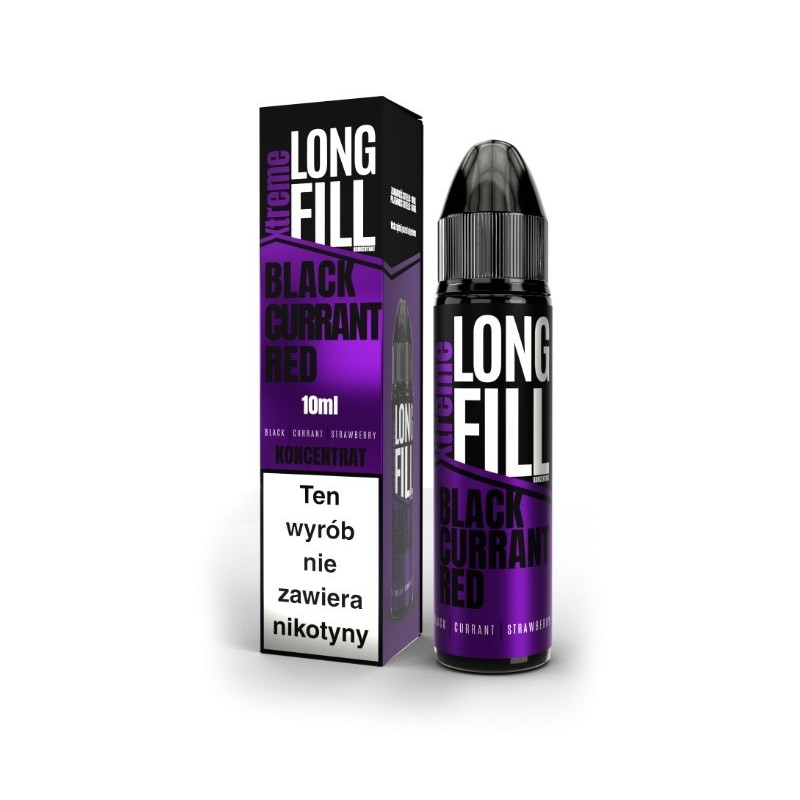 Longfill Xtreme Vapour 10/60ml - Blackcurrant Red | EliqVapoteur