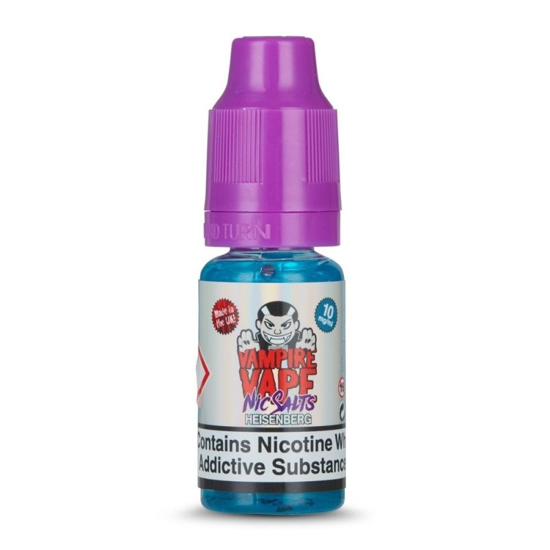 Liquid Vampire Vape Salt 10 ml 10mg - Heisenberg | Eliq Vapoteur