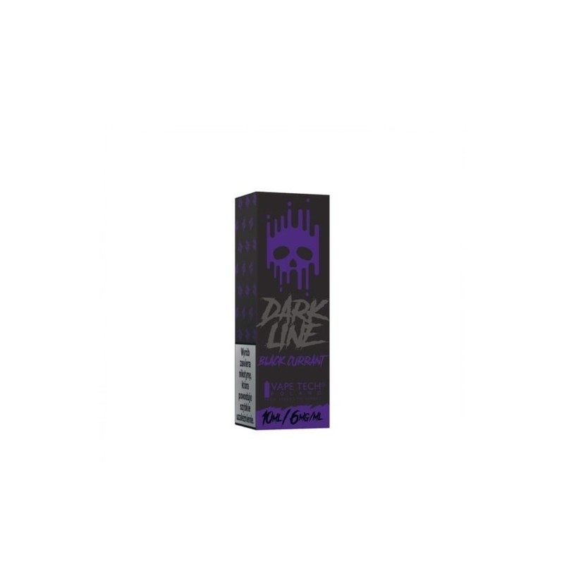 E-liquide DARK LINE 10ml - Cassis 6mg | EliqVapoteur