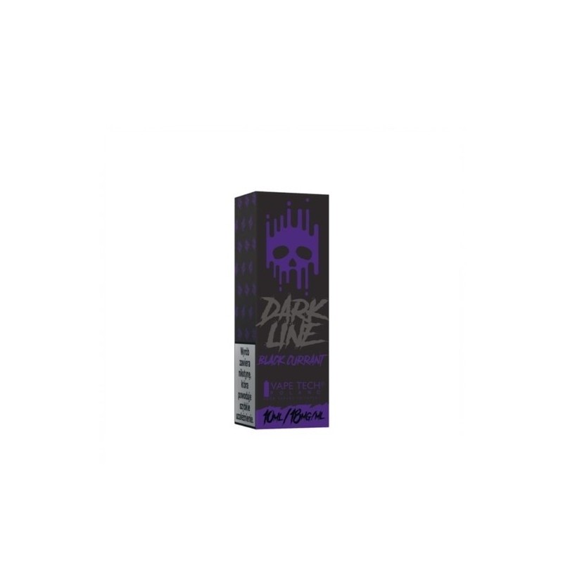Liquid DARK LINE 10ml - Black Currant 18mg | Eliq Vapoteur
