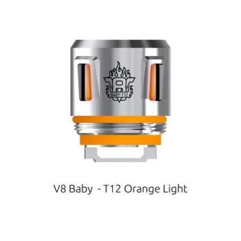 Résistance SMOK V8 Baby T12 Light - Orange | EliqVapoteur