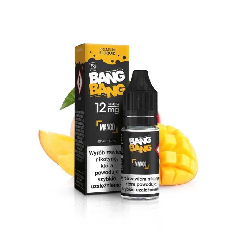 Liquid BANG BANG 10ml - Mango 12mg | Eliq Vapoteur