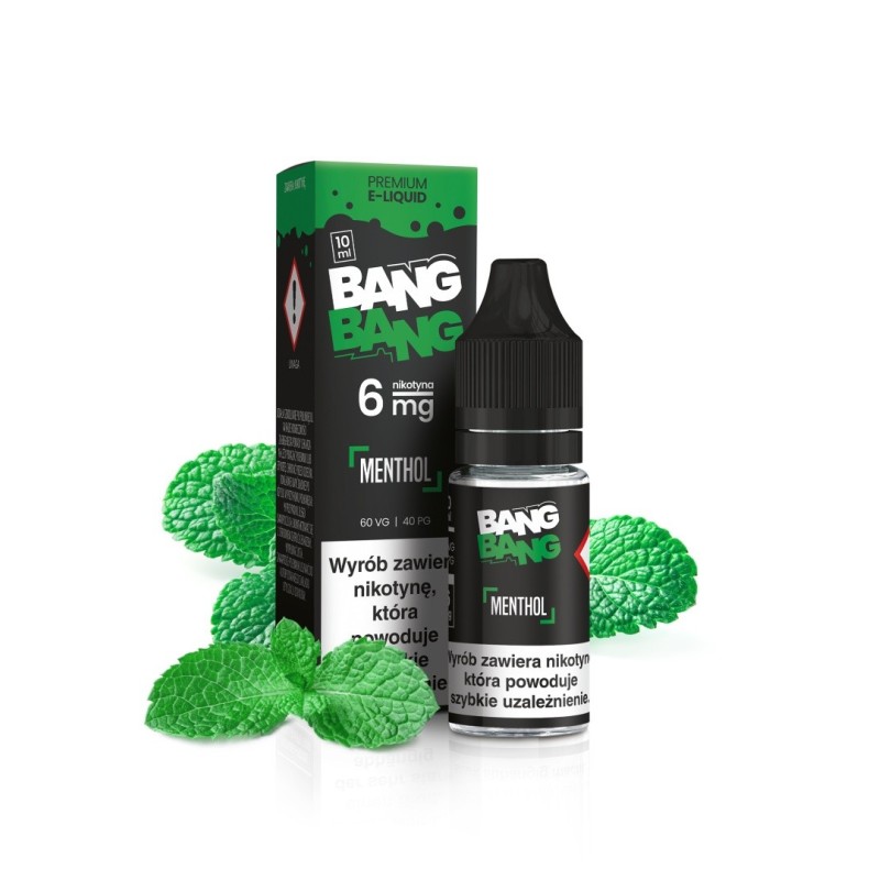 E-liquide BANG BANG 10ml - Menthol 6mg | EliqVapoteur