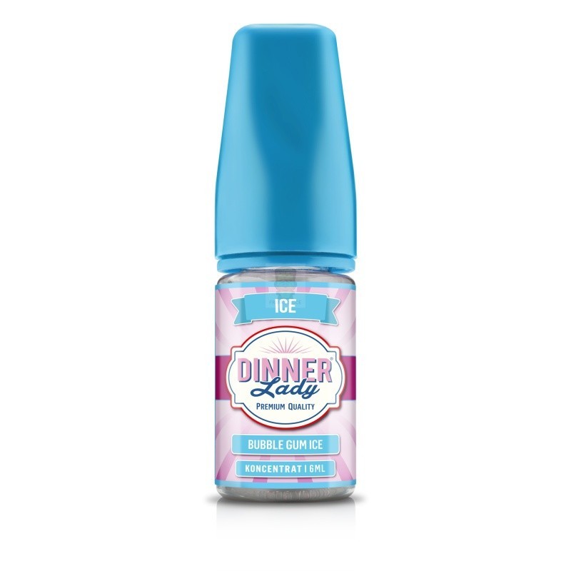 Dinner Lady Longfill 6/30ml - Bubblegum Ice | EliqVapoteur