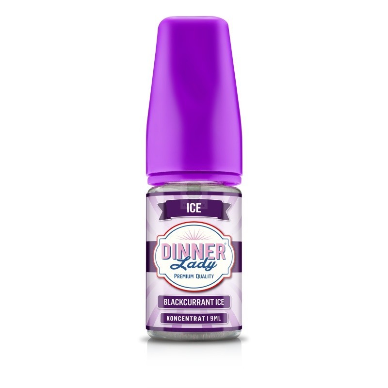 Dinner Lady Longfill 9/30ml - Blackcurrant Ice | EliqVapoteur