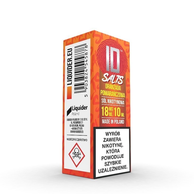 E-liquide ID Salt - 10ml Fraise 18mg | EliqVapoteur