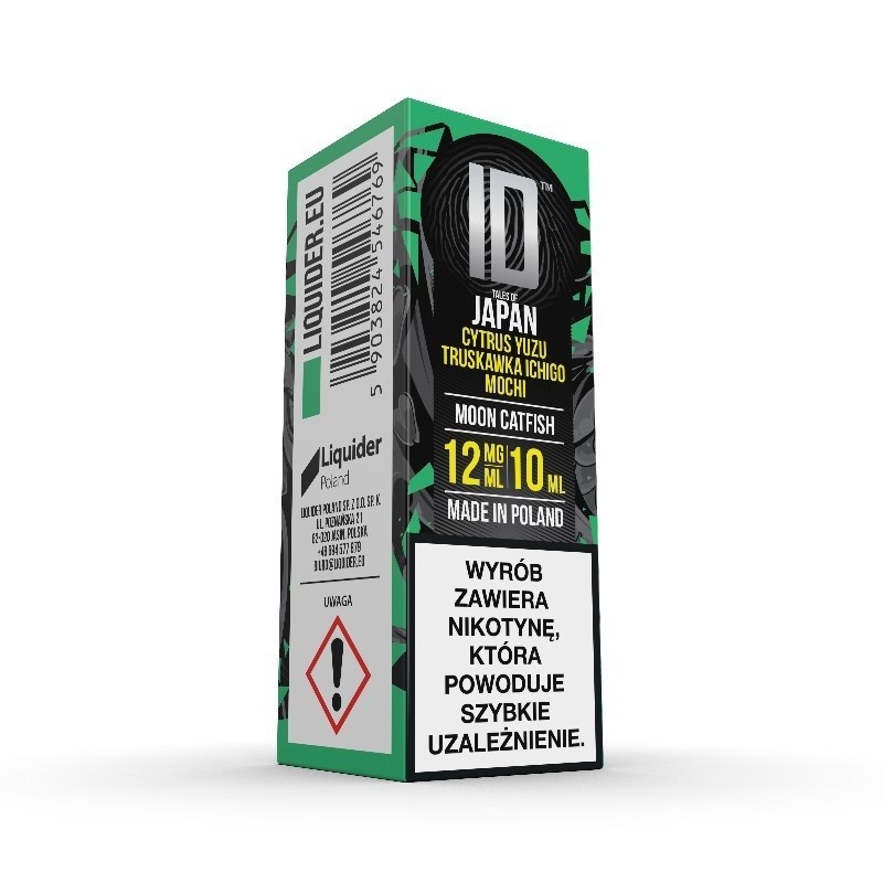 Liquid ID - 10ml Moon Catfish 12mg  | Eliq Vapoteur