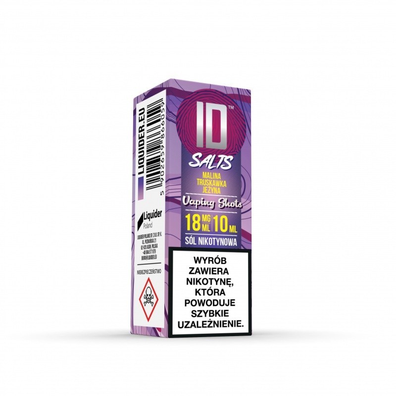Liquid ID Salt - 10ml Hipersonic 18mg  | Eliq Vapoteur