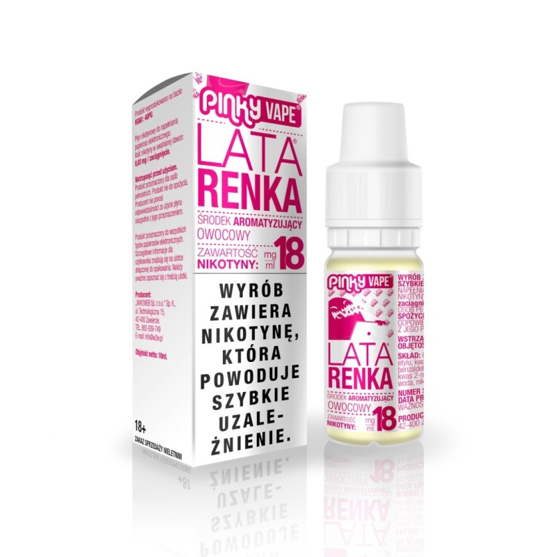 E-liquide Pinky Vape - Lata Renka 18mg 10ml | EliqVapoteur
