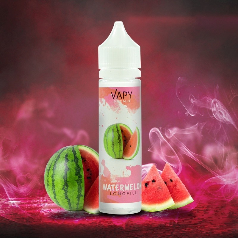 Longfill VAPY Premix 10/60ml - Watermelon | EliqVapoteur