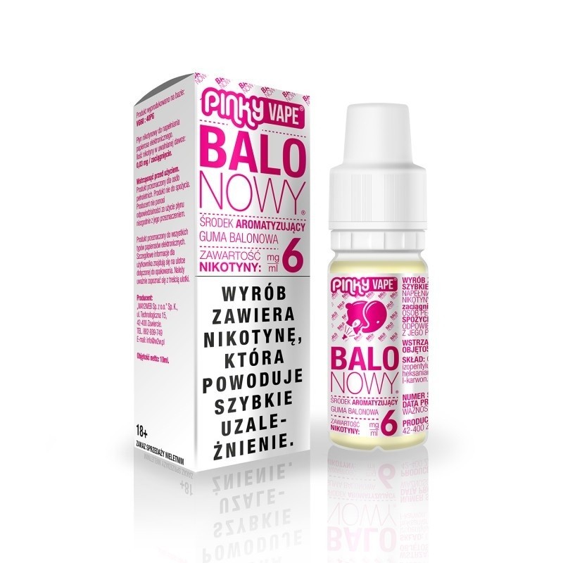 E-liquide Pinky Vape - Balonowy 3mg 10ml | EliqVapoteur