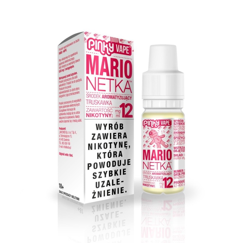 Pinky Vape - Marionette 12mg 10ml | EliqVapoteur