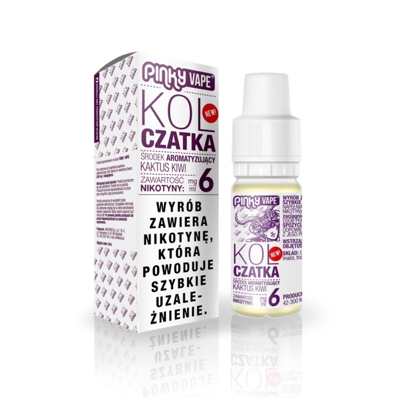 Liquid Pinky Vape - Kolczatka 6mg 10ml | Eliq Vapoteur