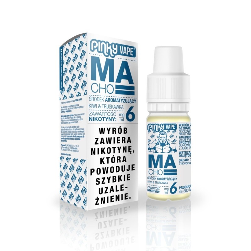 Pinky Vape - Macho 6mg 10ml | EliqVapoteur