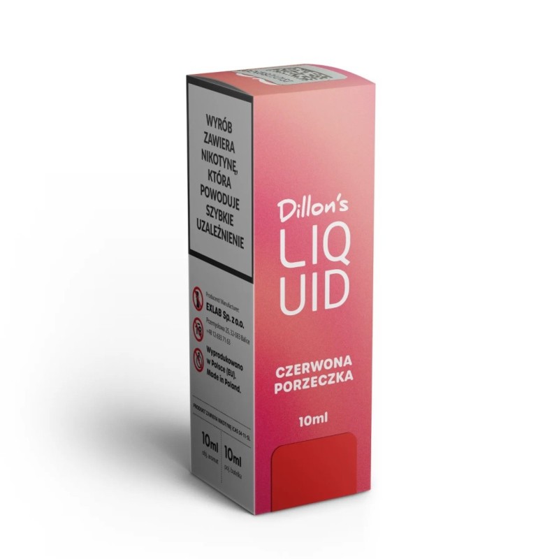 Liquid Dillon's 10ml - Czerwona Porzeczka 20MG | Eliq Vapoteur