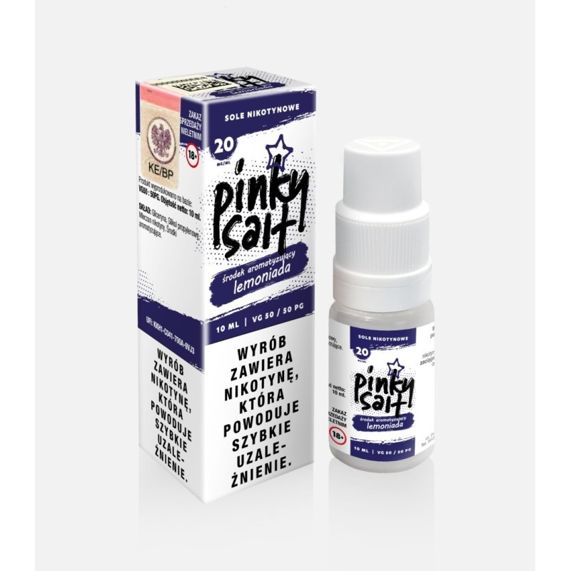 E-liquide Pinky Vape Salt - 10ml Limonade 20mg | EliqVapoteur