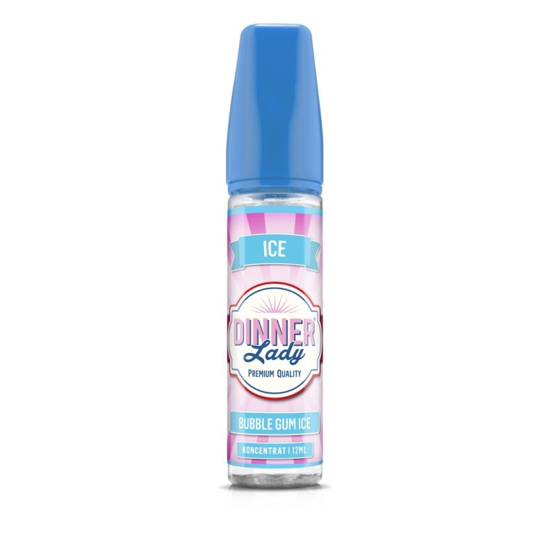 Longfill Dinner Lady 12/60ml - Bubblegum Ice | Eliq Vapoteur