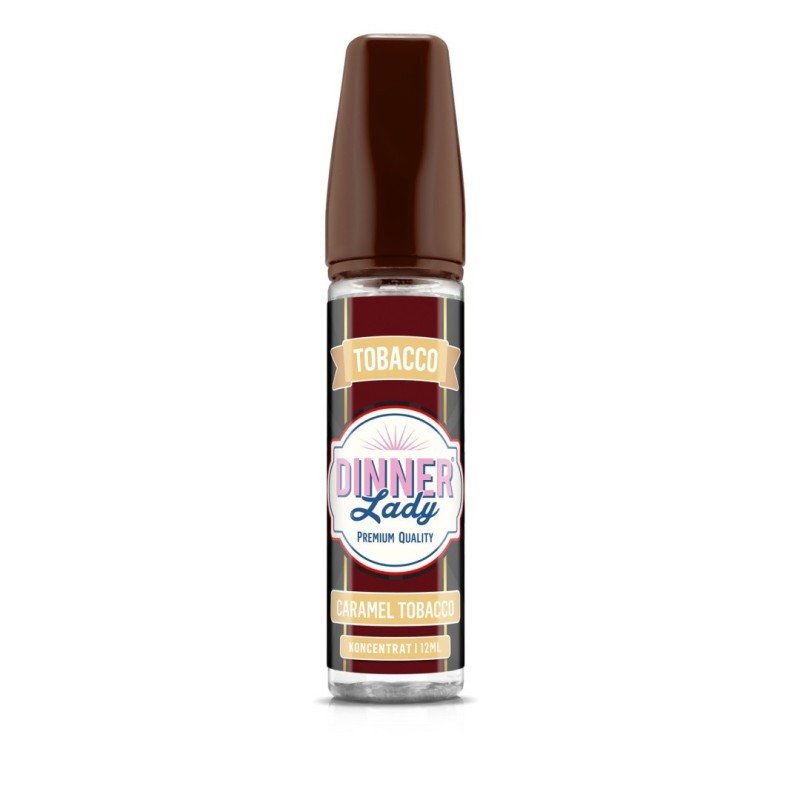 Longfill Dinner Lady 12/60ml - Caramel Tobacco | Eliq Vapoteur
