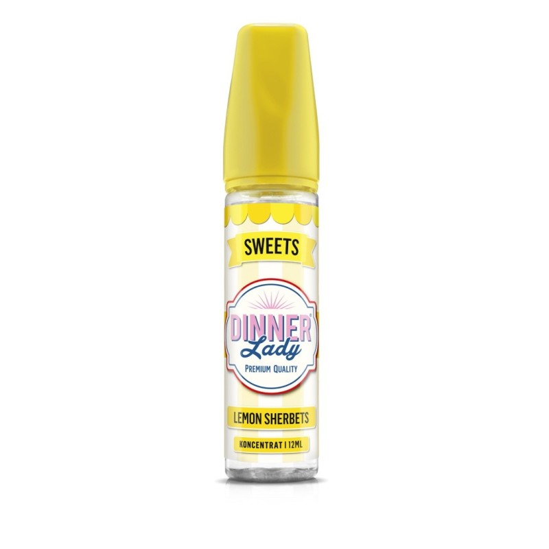 Dinner Lady Longfill 12/60ml - Lemon Sherbets | EliqVapoteur