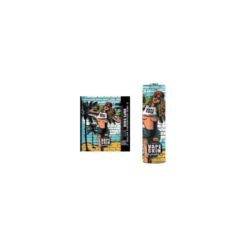 Koszulka Termokurczliwa - Vape Girl - na akumulator 21700/20700 | Eliq Vapoteur