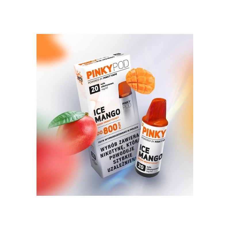 Kartridż Pinky POD-Ice Mango | Eliq Vapoteur