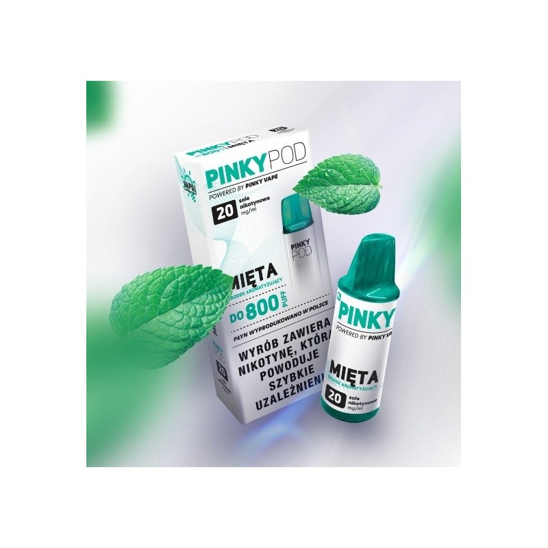 Kartridż Pinky POD-Mięta | Eliq Vapoteur