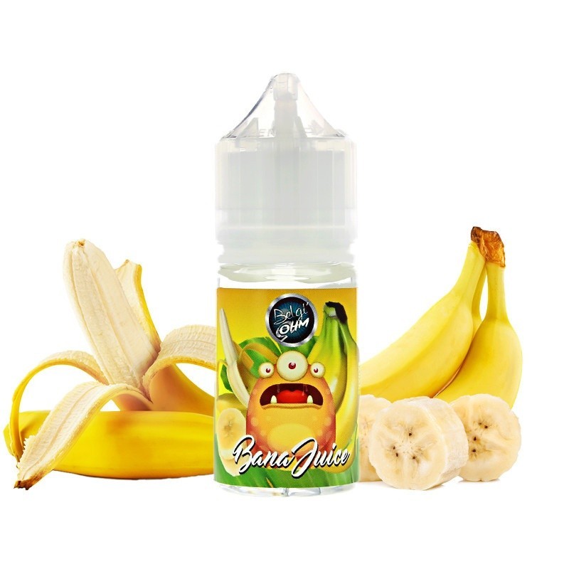 Concentré Belgi'Ohm - Banana Juice 30ml | EliqVapoteur
