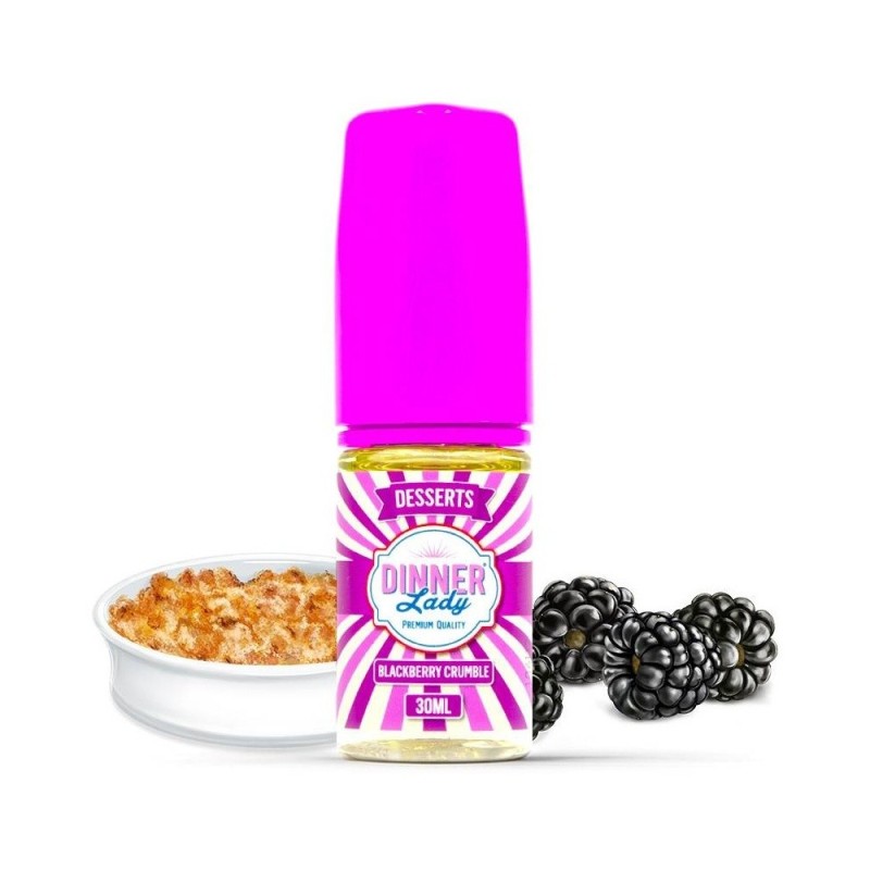 Dinner Lady - Blackberry Crumble 30ml | EliqVapoteur