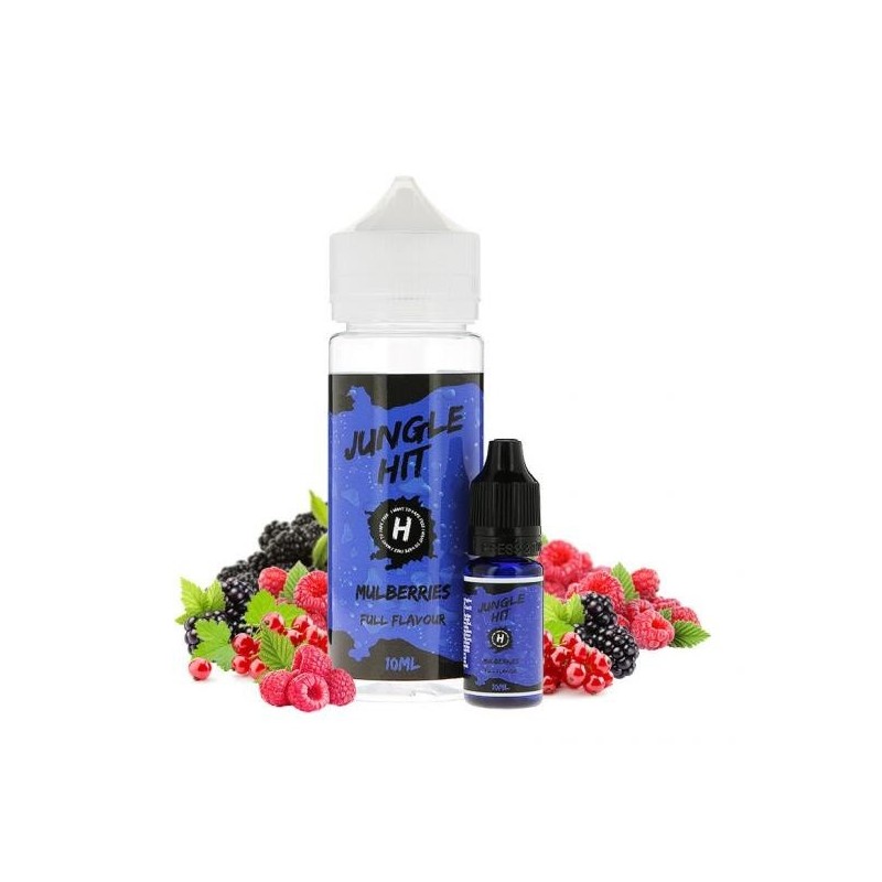 Concentré Jungle Hit - Mulberries 10ml (120ml) | EliqVapoteur