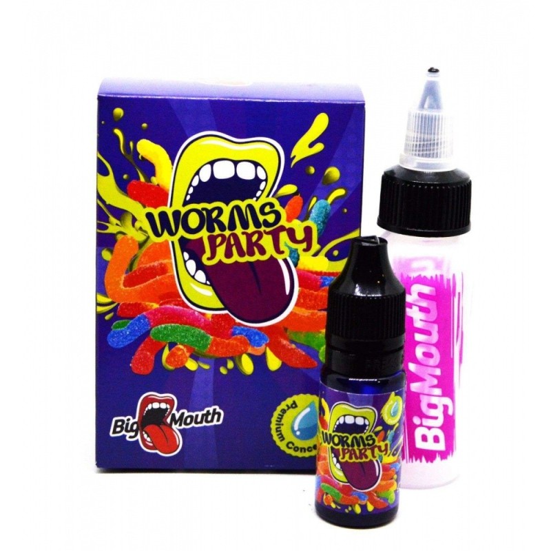 Concentré Big Mouth - Worms Party 10ml | EliqVapoteur