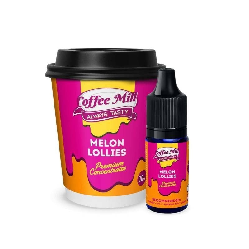 Coffee Mill 10ml - Melon Lollies  | Eliq Vapoteur