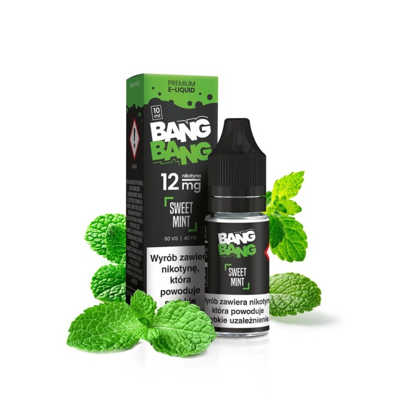 BANG BANG E-liquid 10ml - Sweet Mint 6mg | EliqVapoteur