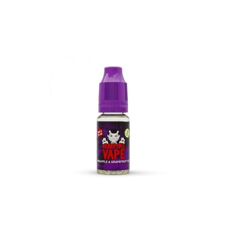 Liquid Vampire Vape Salt 10 ml 10mg - Pineapple Grapefruit Fizz | Eliq Vapoteur