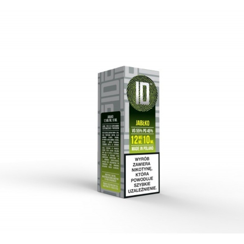 Liquid ID - 10ml Jabłko 12mg  | Eliq Vapoteur