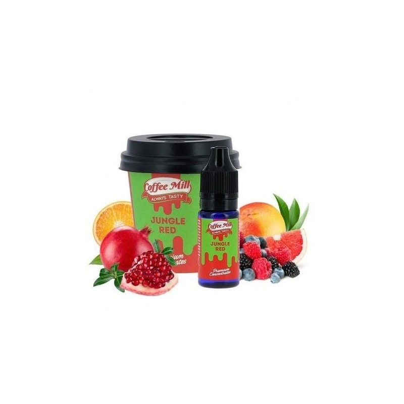 Coffee Mill 10ml - Jungle Red | EliqVapoteur