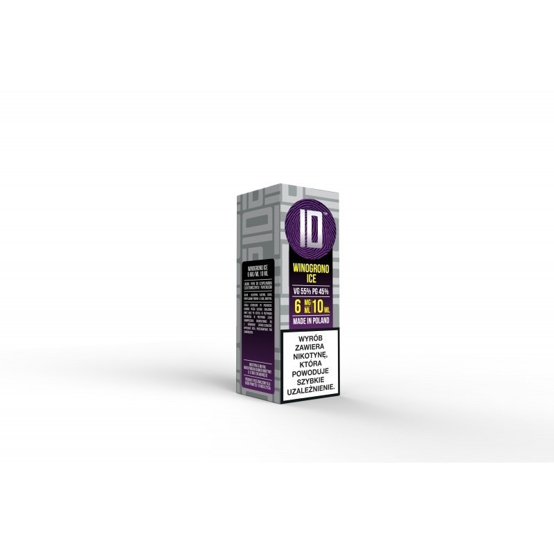 Liquid ID - 10ml Grape ICE 6mg | Eliq Vapoteur
