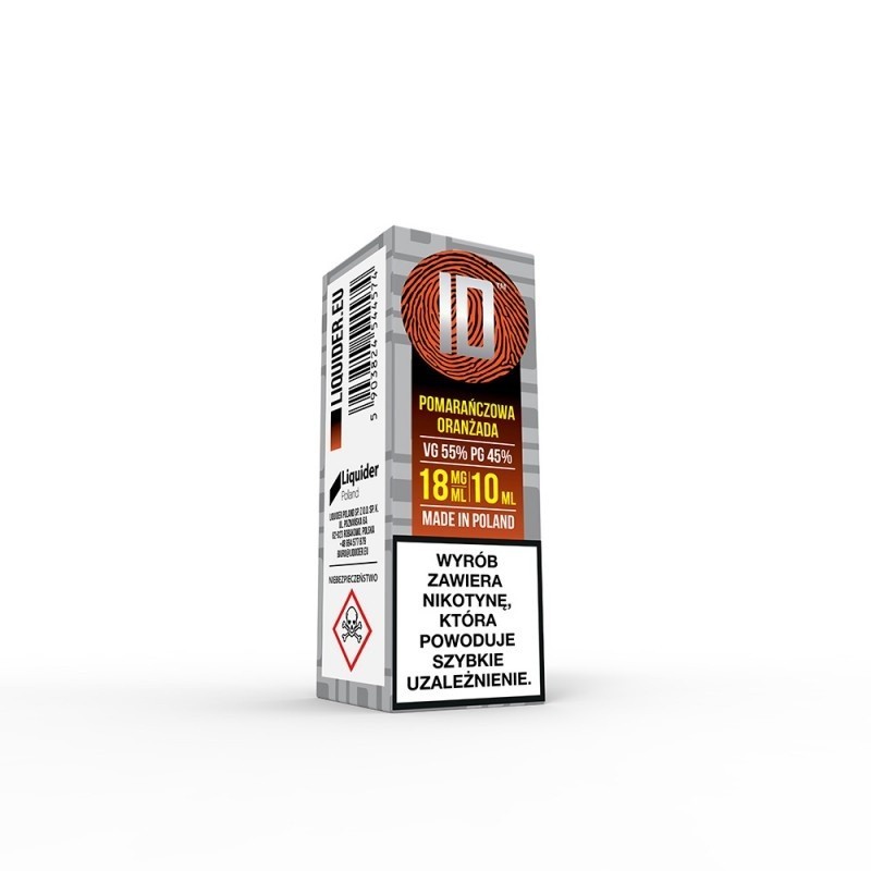 Liquid ID - 10ml Oranżada Pomarańczowa 18mg  | Eliq Vapoteur