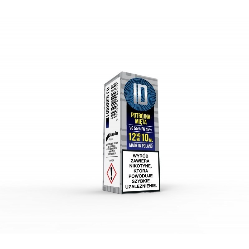 Liquid ID - 10ml Triple Mint 12mg | Eliq Vapoteur