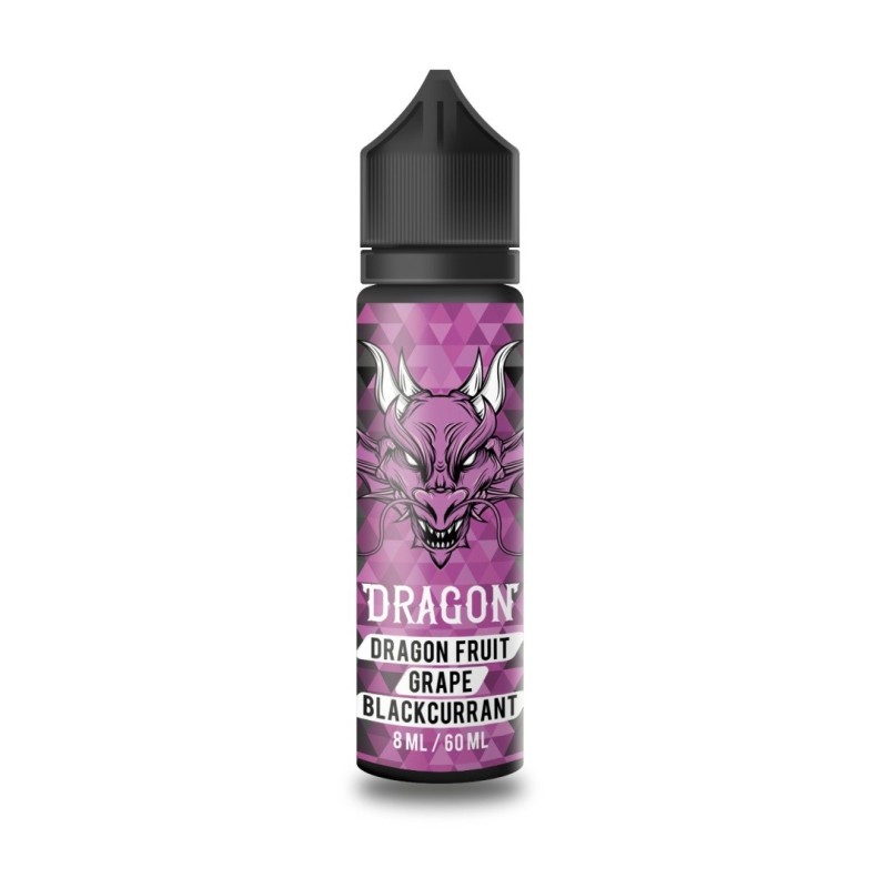 Longfill Dragon 8/60ml - Fruit du dragon, raisin, cassis | Eliq Vapoteur