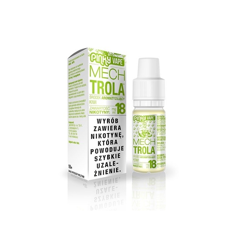 Liquid Pinky Vape - Mech Trola 18mg 10ml | Eliq Vapoteur