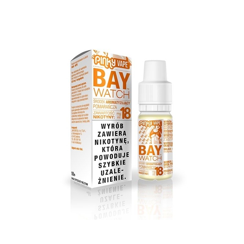 Liquid Pinky Vape - Baywatch 18mg 10ml | Eliq Vapoteur
