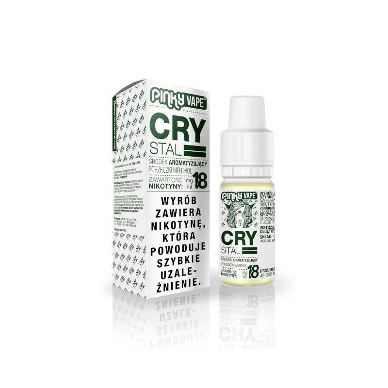 Liquid Pinky Vape - Crystal 6mg 10ml | Eliq Vapoteur