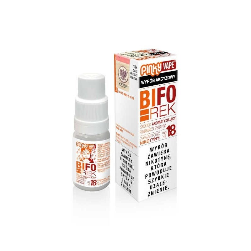 Liquid Pinky Vape - Biforek 18mg 10ml | Eliq Vapoteur