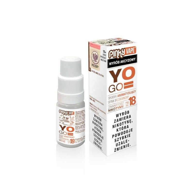 Liquid Pinky Vape - Yogo 18mg 10ml | Eliq Vapoteur