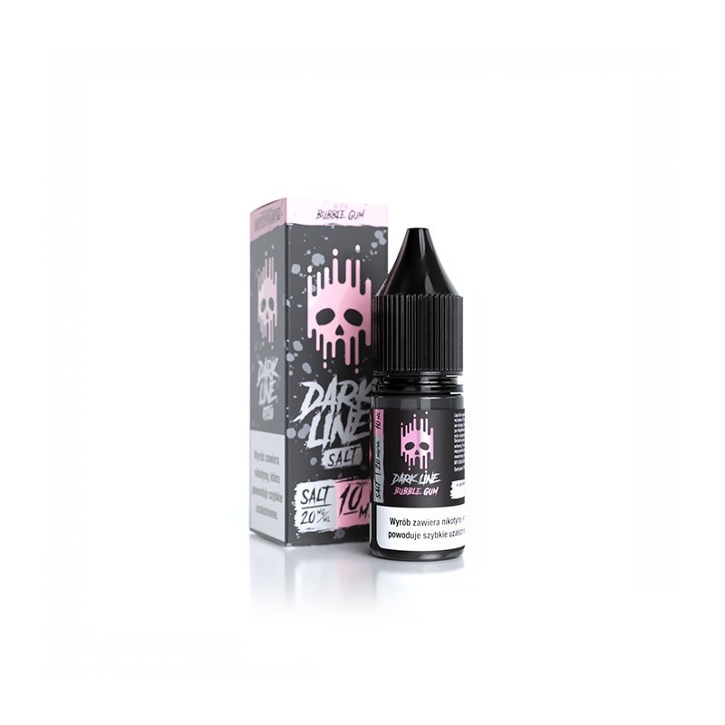 Liquid DARK LINE SALT 10ml - Bubble Gum 20mg | Eliq Vapoteur